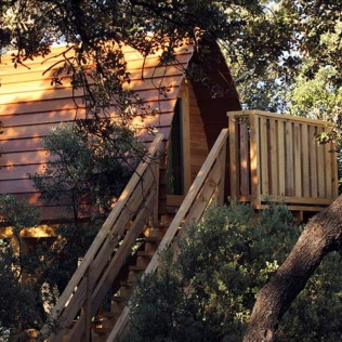 Dormir en una Cabaña en los Árboles para dos (Madrid)