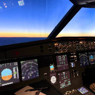 Simulador de Vuelo Profesional Airbus A320 en Madrid