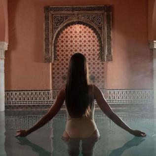 MIMMA30: Baño Árabe y  Masaje Relajante de 30 min. en Hammam Al Andalus (Granada)
