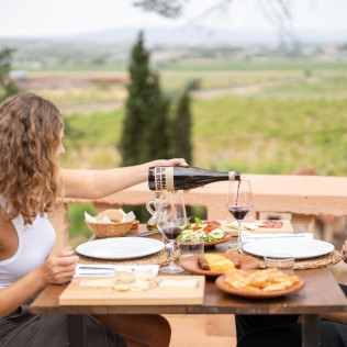 Estenas GastroExperience: Visita a Viñedo y Bodega Vera de Estenas con Cata de Vinos y Comida para dos (Utiel, Valencia)