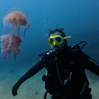 Bautismo de Buceo en el Mar (Tossa de Mar, Girona)