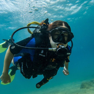 Bautismo de Buceo en el Mar (Tossa de Mar, Girona)