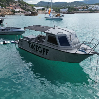 Tour en Barco con Juguetes Acuáticos de Lujo (Portmany, Ibiza)