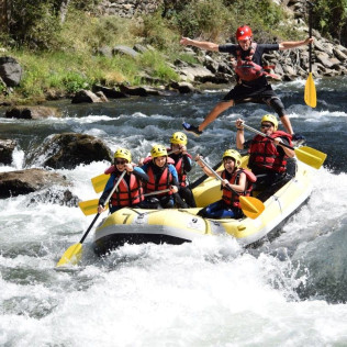 Rafting desde Llavorsí hasta Sort (Lleida)
