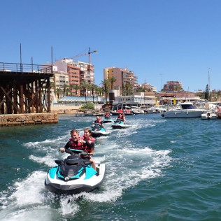 Excursión en Moto de Agua a la Isla de Tabarca o La Manga desde Torrevieja (Alicante)