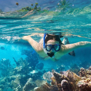Snorkel en la Reserva Marina de Menorca (Fornells, Menorca)