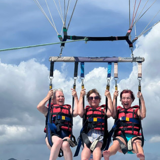 Parasailing (Cala Bona, Mallorca)