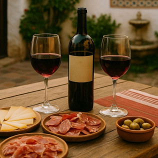 Circuito Spa en Hotel Macià Granada Five Senses y Cata Sensorial de Vinos Ecológicos con Tapas de Maridaje para dos (Granada)