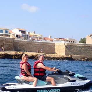 Excursión en Moto de Agua a la Isla de Tabarca o La Manga desde Torrevieja (Alicante)