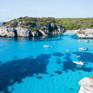 Paseo en Catamarán desde Fornells (Menorca)
