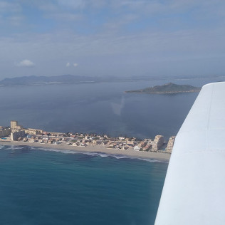 Bautismo de Vuelo en el Aeródromo Los Martínez del Puerto (Murcia)