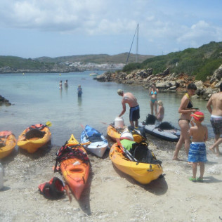 Alquiler de Kayak para dos (Fornells, Menorca)