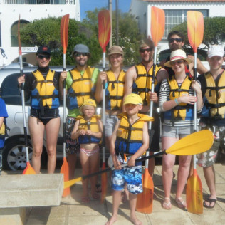 Alquiler de Kayak para dos (Fornells, Menorca)