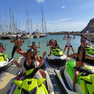 Moto de Agua para dos en el Port Ginesta (Barcelona)