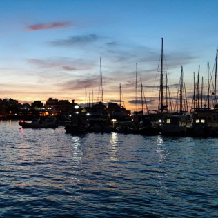 Amanecer en Barco con Fotos y Vídeos (La Caleta de Adeje, Tenerife)