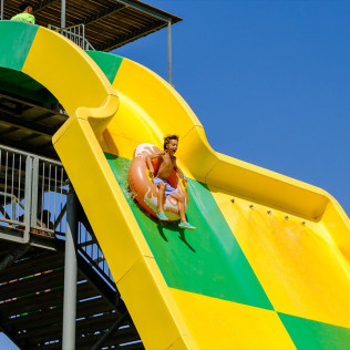 Entrada a Aqualand El Arenal (El Arenal, Mallorca)