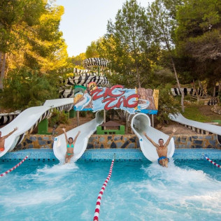 Entrada a Aqualandia (Benidorm, Alicante)
