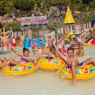Entrada a Aqualandia (Benidorm, Alicante)