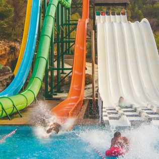 Entrada a Aqualandia (Benidorm, Alicante)