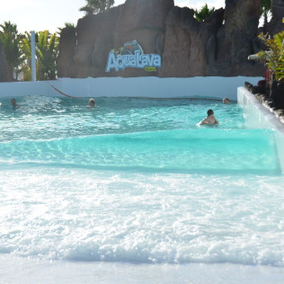 Entrada a Aqualava Waterpark en Playa Blanca (Lanzarote)