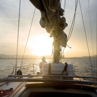 Atardecer en Velero (Badalona, Barcelona)