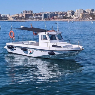 Salida en Barco Privado con Avistamiento de Delfines, Snorkel, Paddle SUP y Bebida Ilimitada para dos (Benalmádena, Málaga)