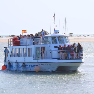 Visita al Castillo Sancti Petri en Barco para dos (Chiclana de la Frontera, Cádiz)