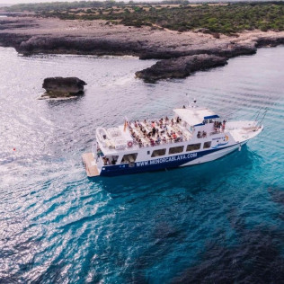 Paseo en Barco desde Ciutadella: Son Saura-Cala Turqueta, Macarella-Macarellata (Menorca)
