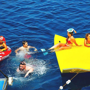 Paseo en Barco por las Playas del Norte y Snorkel en Cala Salada (Ibiza)