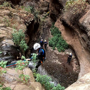 Barranquismo Acuático: Barranco de Cernícalos (Gran Canaria)