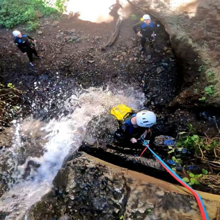 Barranquismo Acuático: Barranco de Cernícalos (Gran Canaria)