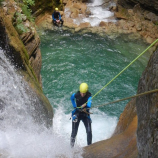 Descenso de Barrancos con Fotos: Las Gloces, Furco, Forcos o El Gorgol (Huesca)