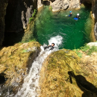 Descenso de Barrancos (Horta de Sant Joan, Tarragona)