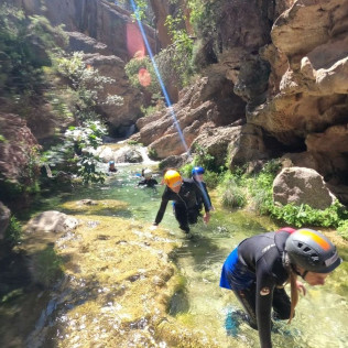 Descenso de Barrancos (Horta de Sant Joan, Tarragona)