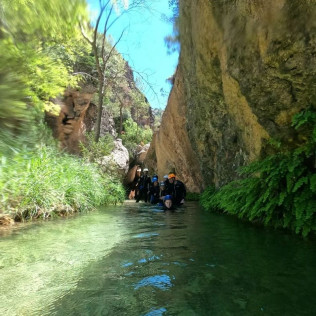 Descenso de Barrancos (Horta de Sant Joan, Tarragona)