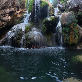 Barranquismo: Cañón Cerrada del Utrero (Cazorla, Jaén)