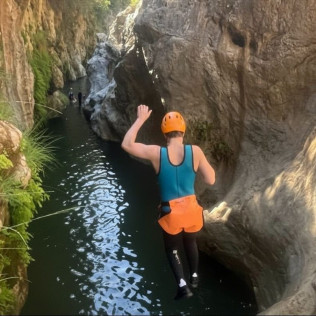 Descenso en Barranco en Guadalmina para dos (Estepona, Málaga)
