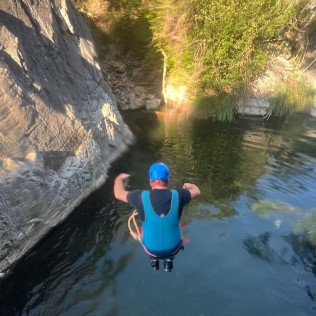 Descenso en Barranco en Guadalmina para dos (Estepona, Málaga)