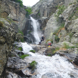 Barranquismo para dos (Somosierra, Madrid)