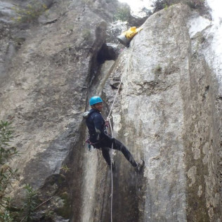 Barranquismo con Fotos en Gorgo de la Escalera o Barranco de Cucal·les (Valencia / Alicante)