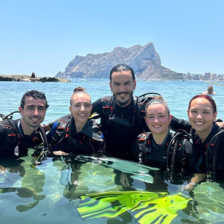 Bautismo de Buceo con Reportaje Fotográfico (Calpe, Alicante)