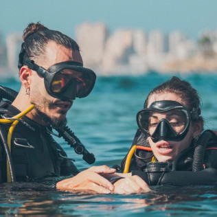 Bautismo de Buceo con Reportaje Fotográfico (Calpe, Alicante)