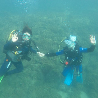 Bautismo de Buceo (Dénia, Alicante)