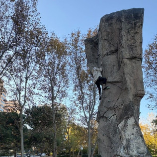 Bautismo de Escalada en Rocódromo (Madrid)