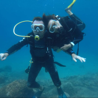 Bautizo de Buceo en la Reserva Natural Protegida de La Caleta de Adeje (Tenerife)