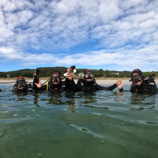 Bautismo de Buceo (Finisterre, A Coruña)