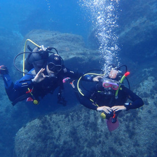 Bautismo de Buceo en el Parque Natural del Cabo de Creus (Roses, Girona)