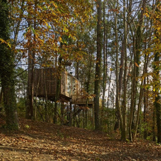 Escapada con Jacuzzi en Cabañitas del Bosque: Cabanas do Barranco con Acceso al Spa Spasinho (Outes, A Coruña) - De domingo a jueves