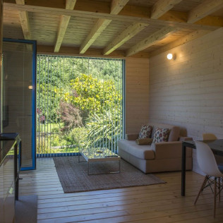 Escapada con Jacuzzi en Cabañitas del Bosque: A Cabanas de Carmen (Outes, A Coruña) - De domingo a jueves