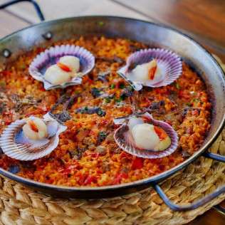 Comida para dos en Restaurante Can Balcells del Hotel Arrey Alella 4* (Alella, Barcelona)